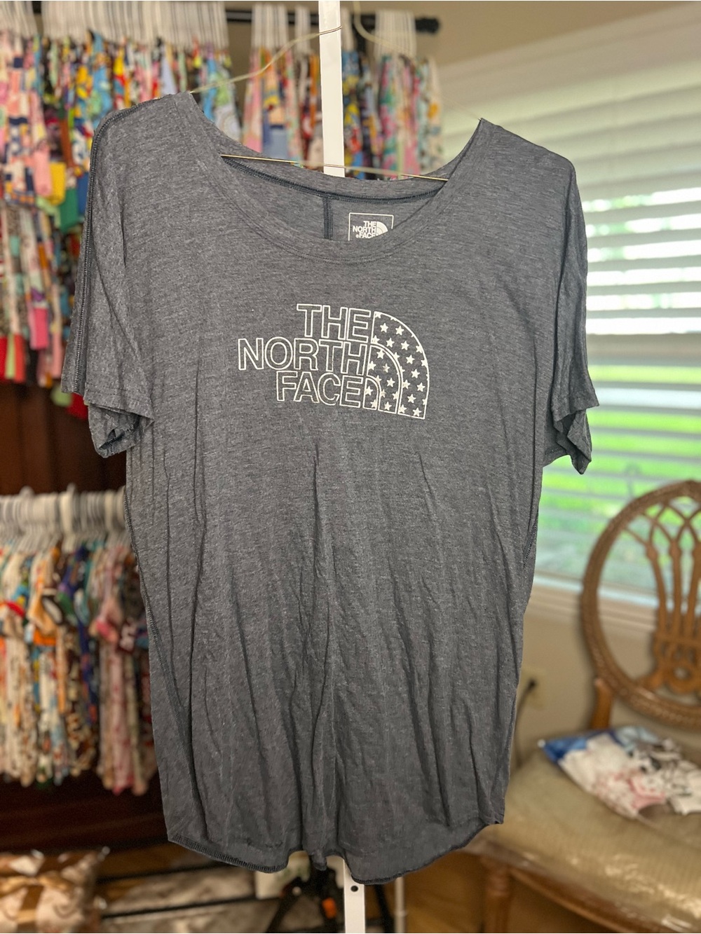 The North Face Charcoal Gray Logo T-Shirt